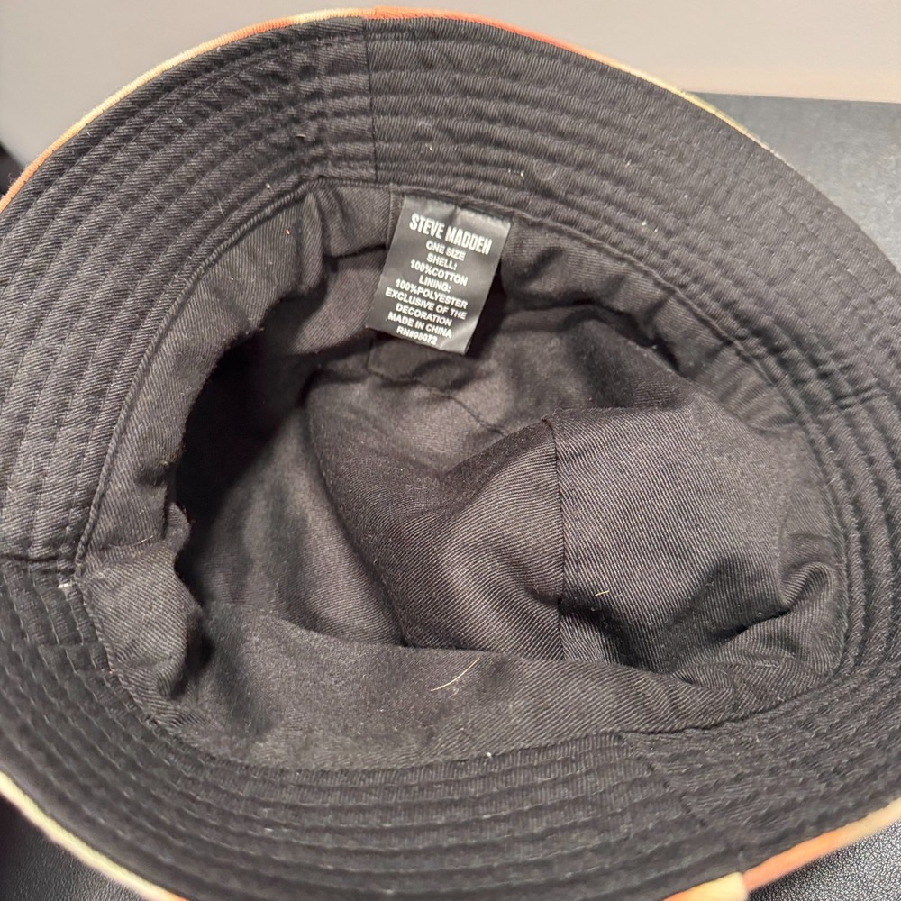 Steve Madden Bucket Hat Cap Tye Dye Streetwear Cotton Y2K Casual OSFM Adult - Picture 7 of 8